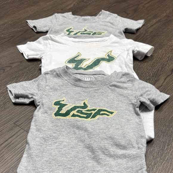 Wes and Wiley Other - Baby’s Go Bulls! 6mo/12mo/18mo onesies! Two grey, one white. Go USF!